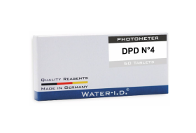 Water I:D Water-I.D. DPD N°4 Náhradní tablety pro digitální tester Pool Lab 2.0 - ke stanovení hodnoty kyslíku v bazénové vodě, balení 10 ks