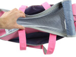 Elma cestovní taška pro psa | do 4 Kg Barva: Černá, Dle váhy psa: do 4 kg 40 x 18 cm, 47 x 19 cm