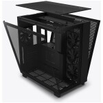 NZXT H9 Flow černá / ATX / 1x USB-C + 2x USB 3.0 / 3.5mm Jack / 4 x 120mm (CM-H91FB-01)