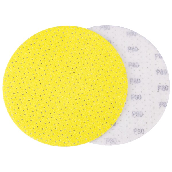 FESTA 21558 Brusný výsek na suchý zip, 225mm, P 80, s odsávacími otvory, bal. 5ks