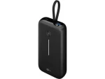 Goobay 76252 20000mAh černá / Powerbanka / integrovaný USB-C kabel 13 cm / 30W PD/QC / 2x USB-C / 1x USB-A (76252)