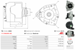 Alternátor A3066