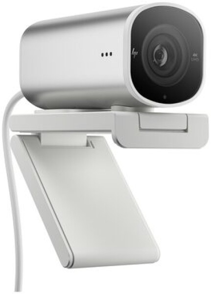 HP 960 4K Streaming Webcam stříbrná / zorný úhel 100°/90°/78° / rozlišení 4K (695J6AA#ABB)