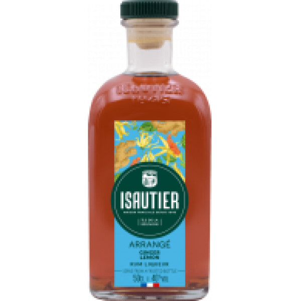 Isautier Arrange Ginger Lemon 40% 0,5 l (holá láhev)