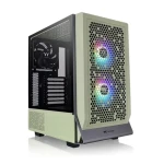 THERMALTAKE Ceres 300 TG ARGB zelená / E-ATX / 1x USB-C 3.2 / 2x USB-A 3.0 / bez zdroje / průhledná bočnice (CA-1Y2-00MEWN-00)