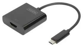 Digitus USB-C na HDMI černá / Adaptér / 4K 30Hz (DA-70852)