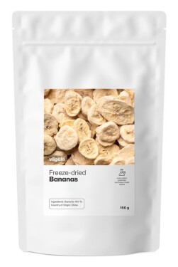 Vilgain Lyofilizovaný banán – 3× 150 g