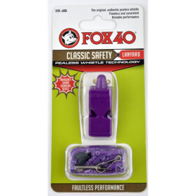 Píšťalka FOX Classic + šňůra 9903-0808 fialová NEPLATÍ