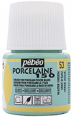 Pébéo Porcelaine 150 45 ml zelená voda 53