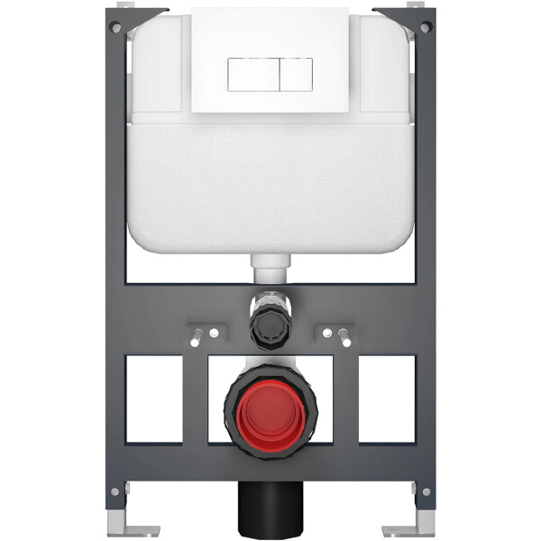 CERANO - Modul Basic pro WC závěsné - nízký - předstěnová instalace/sádrokarton - 52,5x80 CER-670798