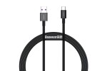 Baseus napájecí kabel CATYS-01 USB-A na USB-C 66W - 1 metr, černý