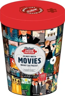 RIDLEY'S GAMES Puzzle Bucket List: 50 filmů, které musíte vidět
