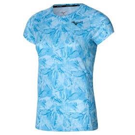Běžecké tričko Mizuno Two Loop Tee Print 32GAA20520 Velikost textilu: M