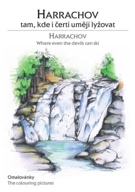 Harrachov | tam, kde i čerti umějí lyžovat, antistresové omalovánky, Blanka Kučerová