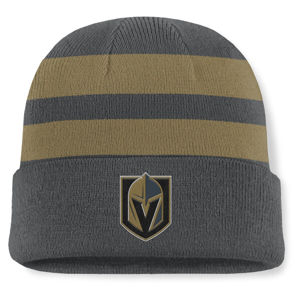 Fanatics Pánská zimní čepice Vegas Golden Knights NHL Swipe Cuffed Beanie