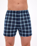 Pánské boxerky Comfort 002/322 Modrá mix vzor - Cornette modrá mix XL