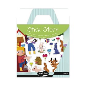 Maildor Maildor, 566401, opakovaně snímatelné samolepky se scenérií, Farma