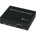 Techly IDATA-HDMI-AI4K černá / HDMI audio embedder / 4K / HDCP (IDATA-HDMI-AI4K)