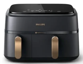 Philips NA352/00 černo-měděná / Horkovzdušná fritéza / 2750 W / objem 9 l (NA352/00)