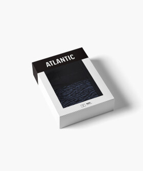 Boxerky Atlantic 2MH-175 A'2 S-2XL tmavě modrošedá L