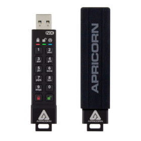 Apricorn Aegis Secure Key 3NX 128GB / Flash Disk / šifrování 256-it AES / USB 3.0 / IP67 / FIPS 140-2 Level 3 (ASK3-NX-128GB)