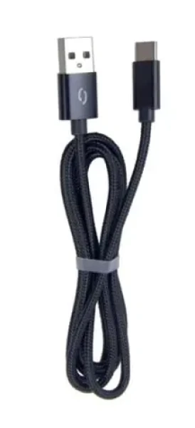 ALIGATOR TUBA 2A nabíjecí kabel Lightning černý (DAKT002)