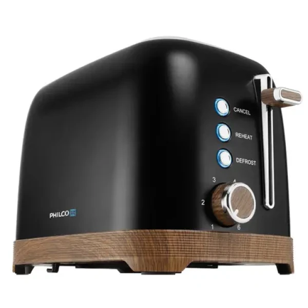 PHILCO PHTA 3711B černá / Topinkovač / 2 sloty / 850W (8590669393145)