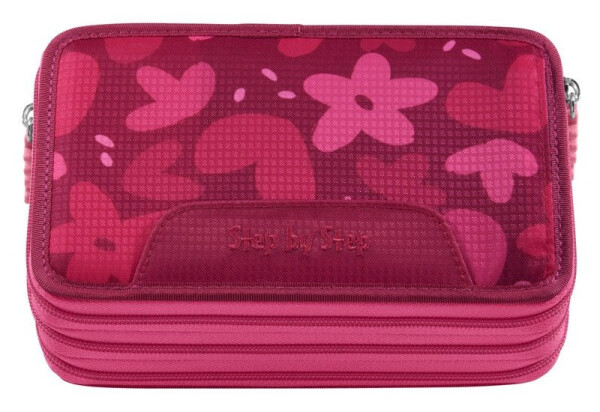 Vybavený třípatrový penál XXL Wild Horse Nora