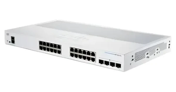 Cisco CBS250-24T-4X REFRESH / Switch / 24x GbE RJ-45 / 4x SFP+ 10G / fanless (CBS250-24T-4X-EU-RF)