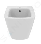 IDEAL STANDARD - i.Life B Závěsný bidet, otvor pro baterii, SmartGuard, bílá T4615HY