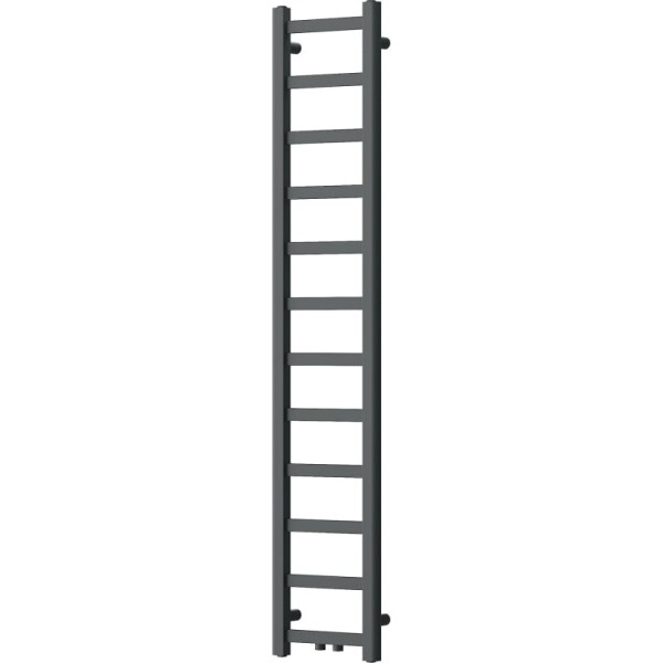 MEXEN - Bolt otopný žebřík/radiátor 1500 x 300 mm, 295 W, černá W126-1500-300-00-70