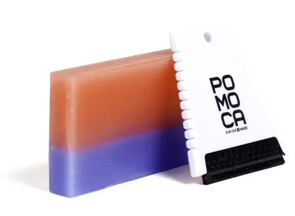 Pomoca Bicolor Wax 40 g - Pomoca Bicolor wax Dvojvosk na skialpové pásy Pomoca