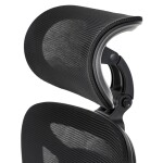 Kancelářská židle, synchronní mechanismus, černá síťovina, KA-Y358 BK