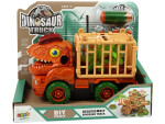 Mamido Konstrukční autíčko dinosaur oranžové