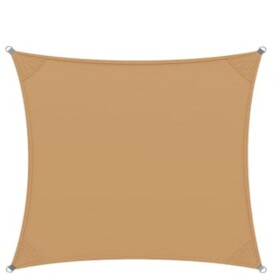 Malatec Stínící plachta čtverec 4x4m 10189 písková 200g/m