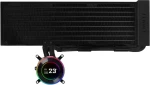Lian Li HydroShift II LCD-C 360 AiO vodní chlazení černá / 360 mm / ARGB / LCD / 3200 RPM / 28 dB / Intel + AMD (GHS2LCD36B)