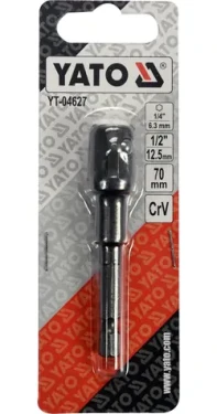 YATO Nástavec adaptér 1/4" - 1/2" 70 mm / Nástavec