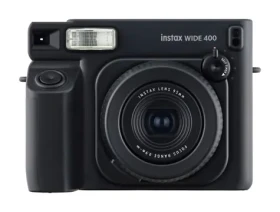 Fujifilm Instax WIDE 400 černá / Instantní fotoaparát / formát papíru 86 x 108 mm / 4x AA baterie (16975362)