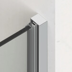 Sprchový kout obdélník 140x80 cm SAT Walk-In Xmotion SATBWIXM140STE80 SATBWIXM140STE80