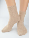 Ponožky Noviti SB079 Fluffy Smooth Lurex 36-41 káva 36-41