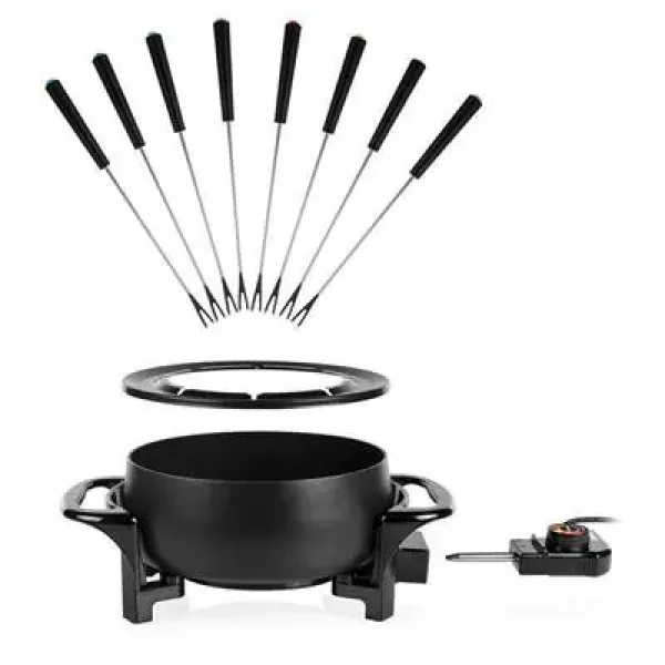 Tristar FO-1107 černá / Elektrické fondue / 1000 W / 1,5 l / pro 8 osob