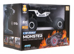 Mamido Terénní autíčko na dálkové ovládání Crawler Monster 1:18 stříbrné