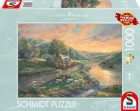 SCHMIDT Puzzle Svítání v Emerald Valley