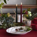 Kähler Design Hammershøi váza bílá - KÄHLER Keramická váza Hammershøi Christmas 10,5 cm, multi barva, keramika