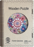 Dřevěné puzzle/Flower Mandala A3 - Emitex