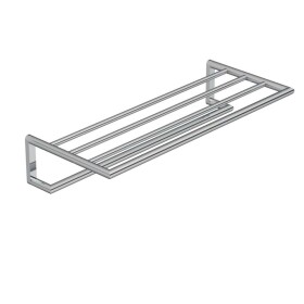KLUDI - Vela R Držák ručníku s poličkou, délka 62 cm, chrom 5898905