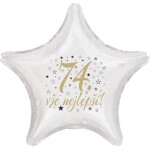 74. narozeniny balónek hvězda balonky.cz 74. narozeniny balónek hvězda balonky.cz