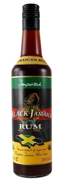 Black Jamaica Rum 38% 0,7 l (holá lahev)