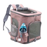 Alley šedý batoh pro psa do 10 kg Barva: Šedá, Dle váhy psa: do 6 kg