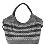 Elegantní dámská kabelka do ruky Carlita, černá